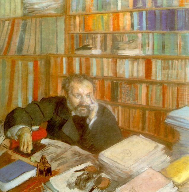 Edgar Degas Edmond Duranty Sweden oil painting art